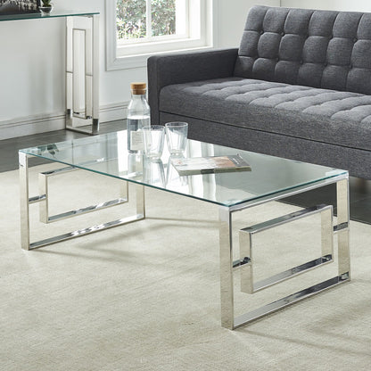 Eros Silver Coffee Table