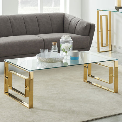 Eros Gold Coffee Table