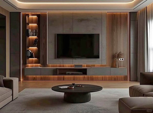 Custom Tv Wall