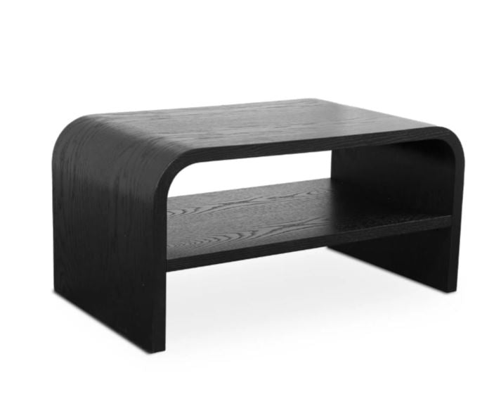 Jeffery Coffee Table Black Ash veneer finish
