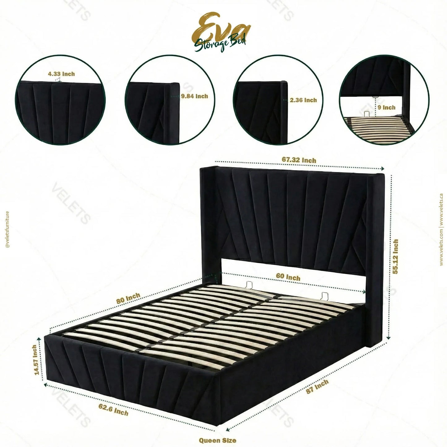 Eva Storage Bed
