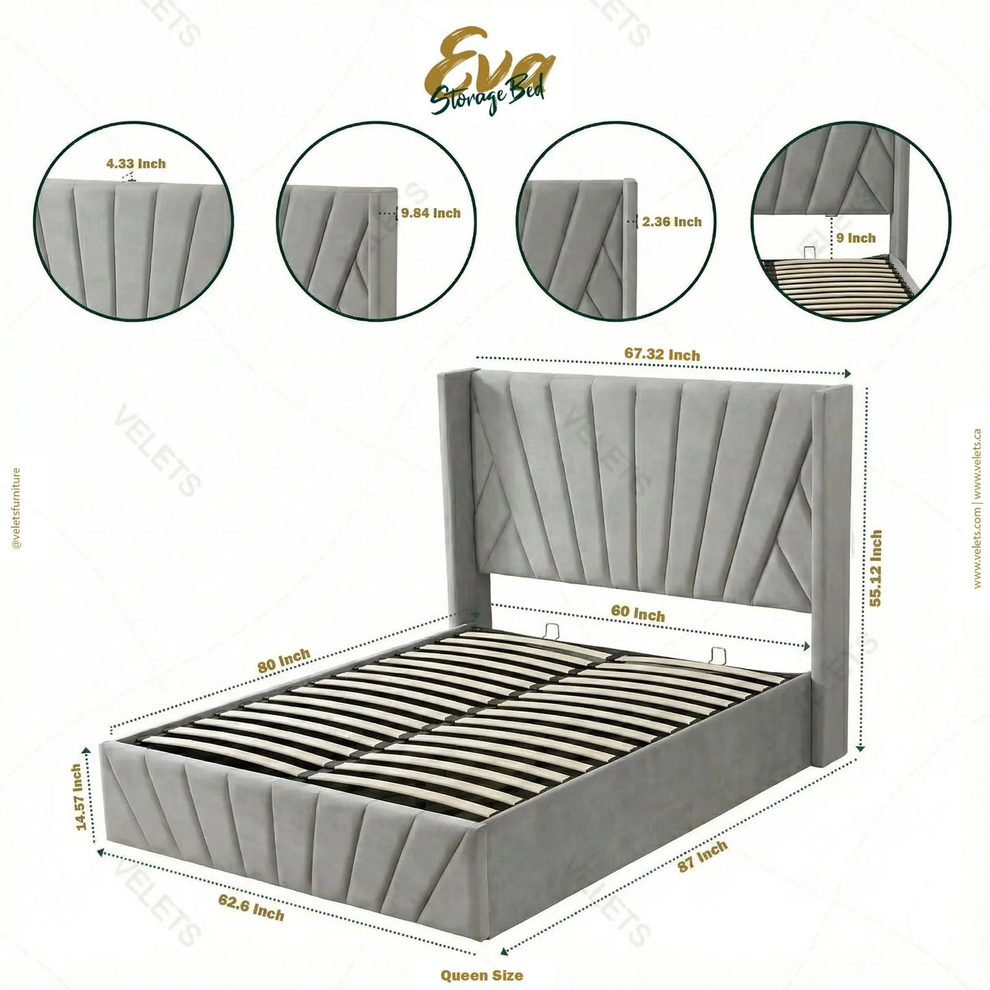 Eva Storage Bed