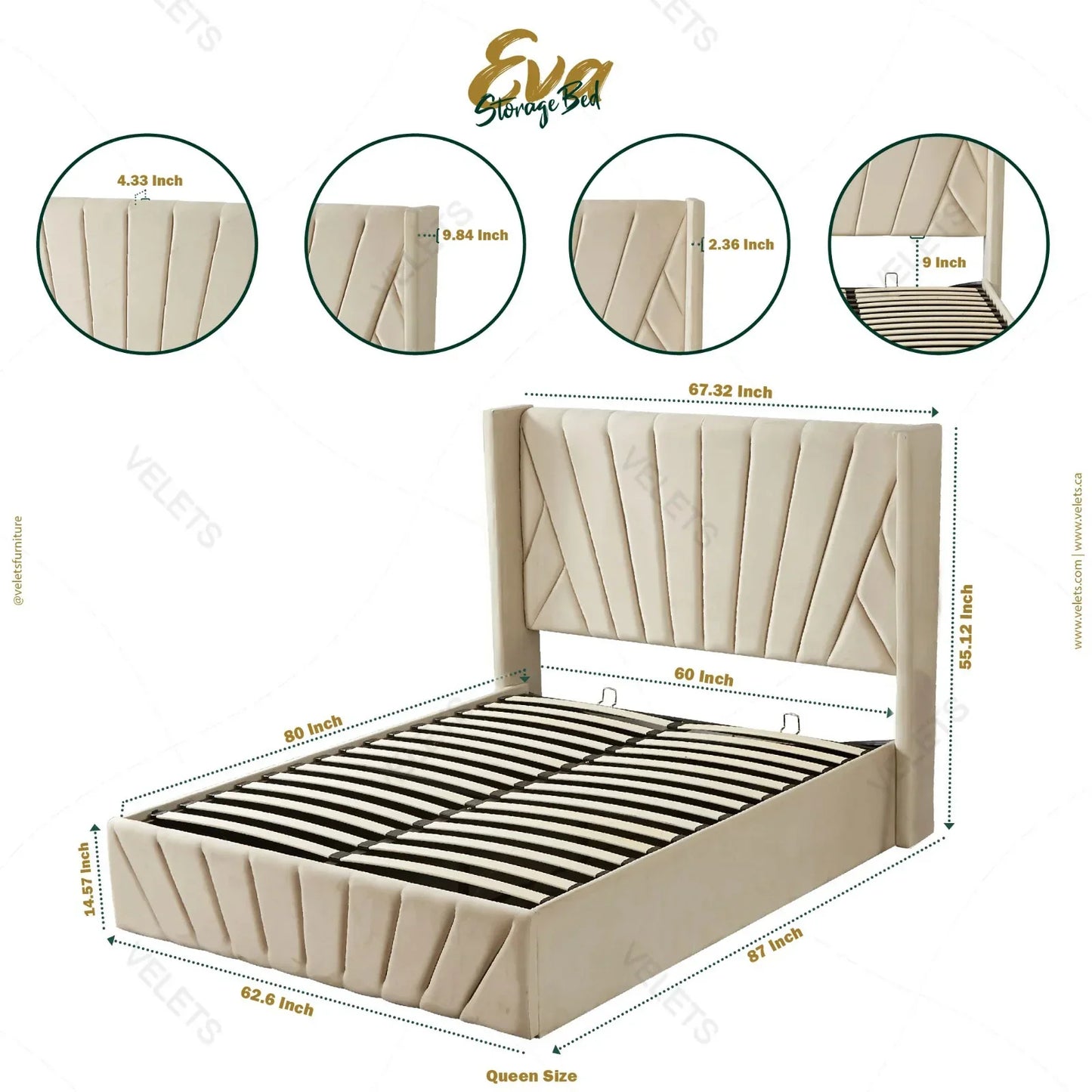 Eva Storage Bed