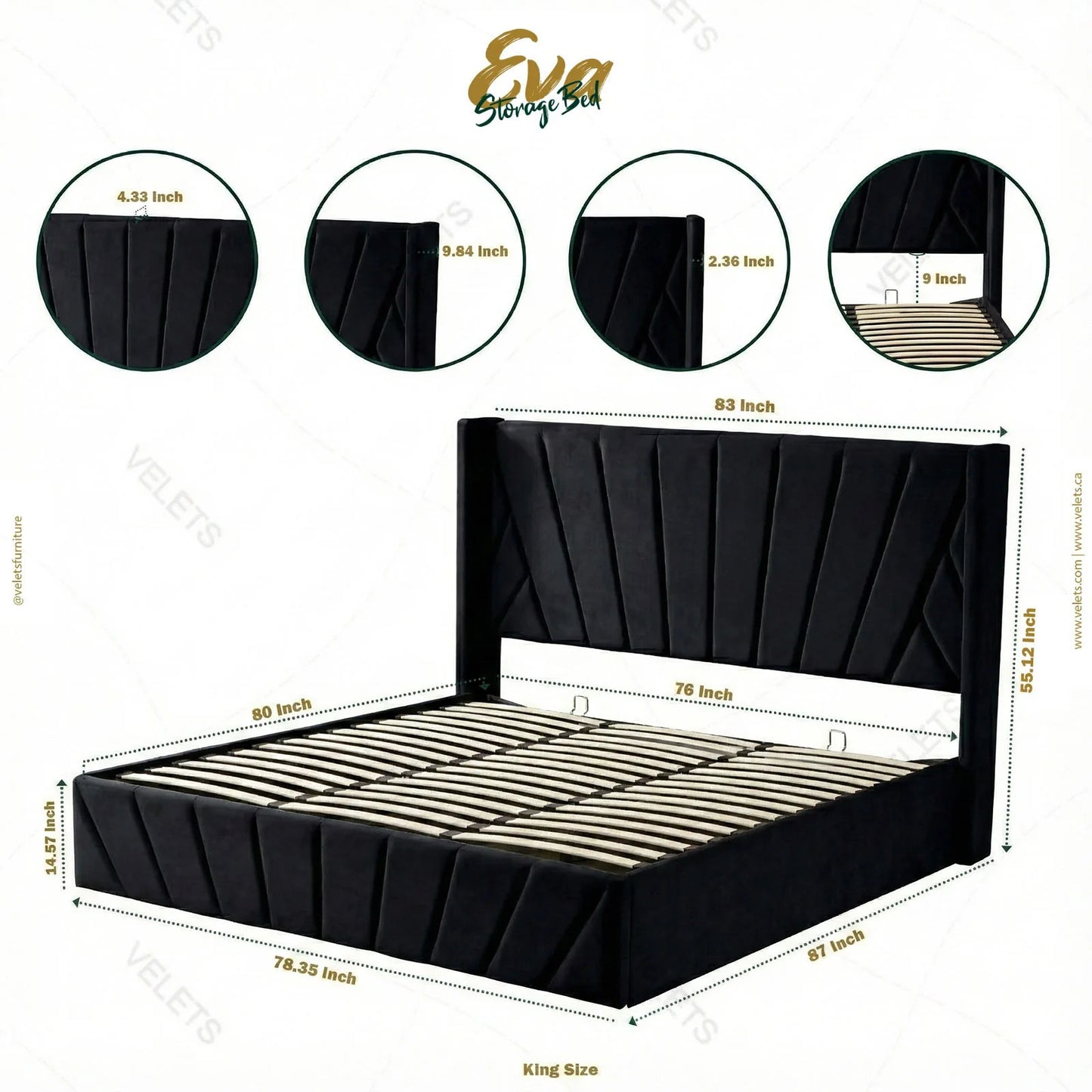 Eva Storage Bed