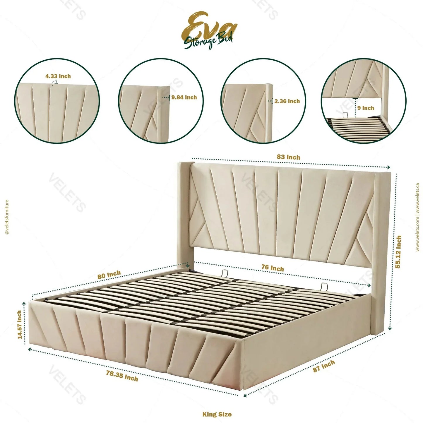 Eva Storage Bed
