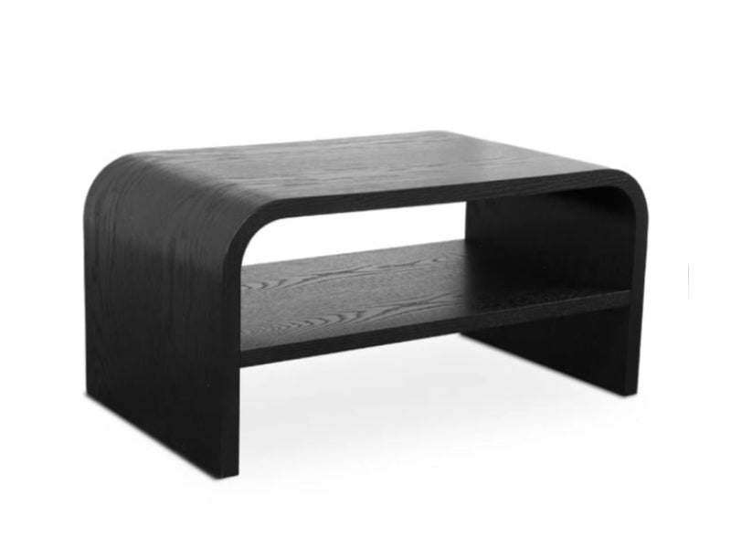Jeffery Coffee Table Black Ash veneer finish